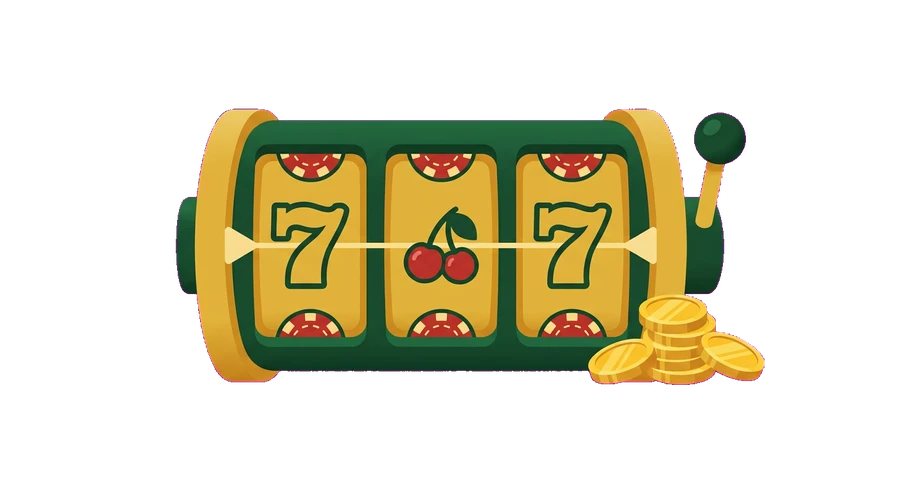 Online pokies at PayID casinos — reel with sevens and jackpot coins